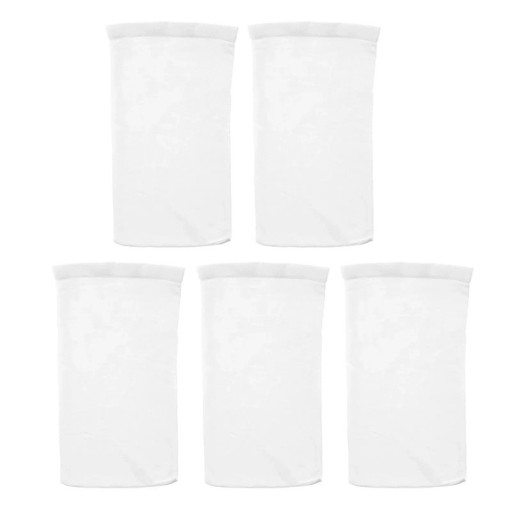 5 pezzi di calze in nylon per skimmer da piscina 22x13 cm Coperture filtranti per cestello per la pulizia della piscina Protezione per il filtro