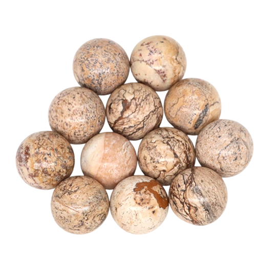 5 stuks natuurlijke jaspis kralen 16 mm Mineraalstenen voor het maken van sieraden Natuursteen decoraties Halfedelsteen sieraden