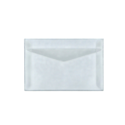 50 kpl läpinäkyviä kirjekuoria 14 x 9,5 cm puoliläpinäkyvä paperi itsekliimautuva läppä kortti- ja kutsukirjekuoria
