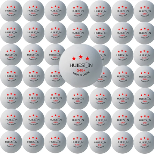 50 pcs balles de ping-pong 40 mm 2,8 g plastique ABS Balles d'entraînement de tennis de table Équipement sportif professionnel Accessoires de jeu
