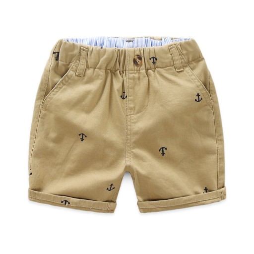 Pojkar bomullsshorts med ankare