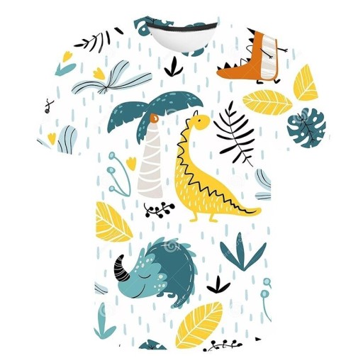Dinosaurie-t-shirt för pojkar B1520