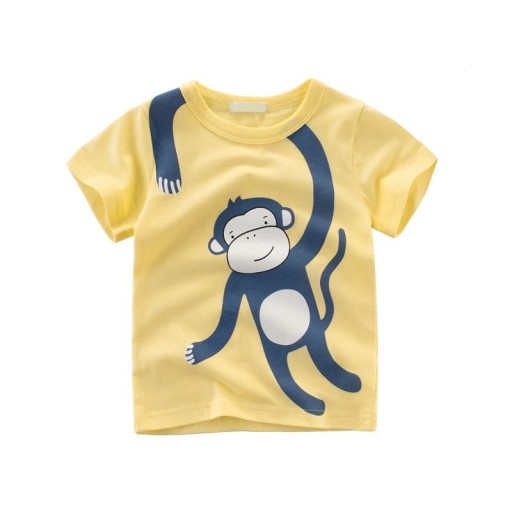 Pojk T-shirt med djur