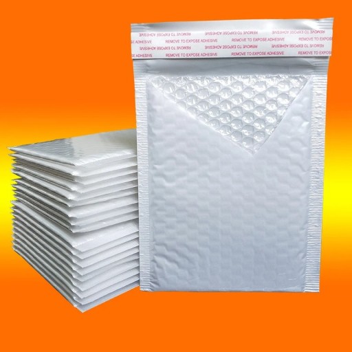 50er Set Luftpolstertaschen 15 x 18 cm Selbstklebende Umschläge für den Transport zerbrechlicher Gegenstände und Sendungen