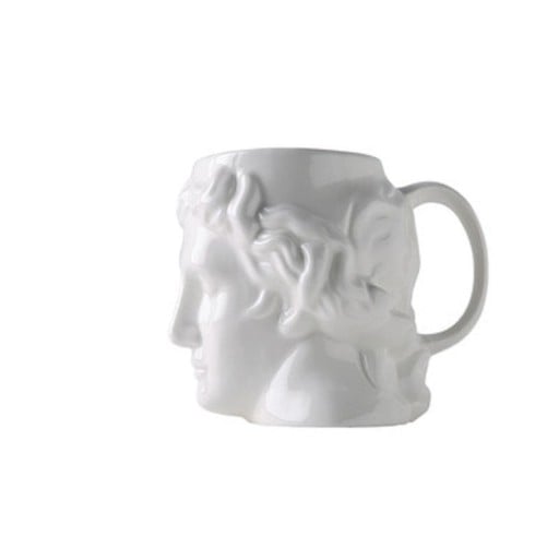 Skulptur av keramisk mugg