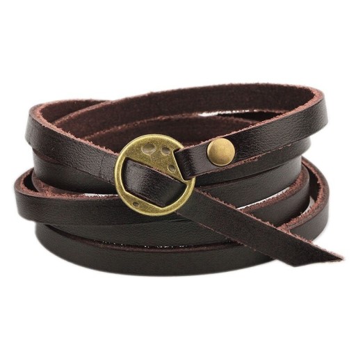 Läderarmband H341