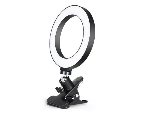LED-ringljus med klämma