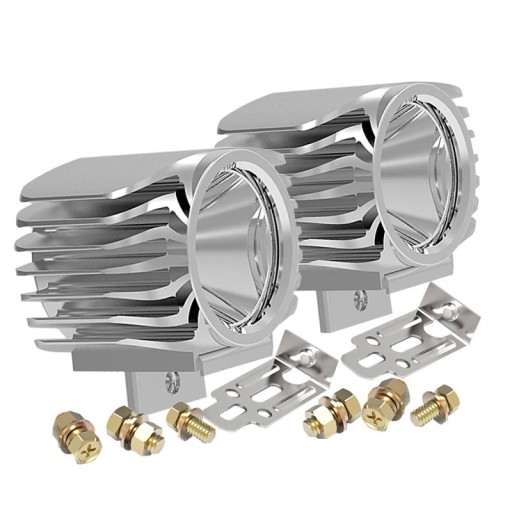 LED motorcykelstrålkastare 2 st A2372