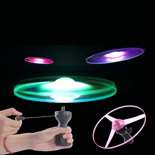 LED propeller flygande skiva