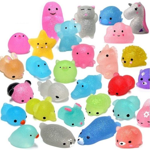 Squishy djur 30 st.