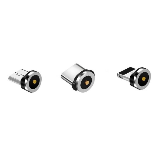 Magnetiska USB-kontakter 3 st