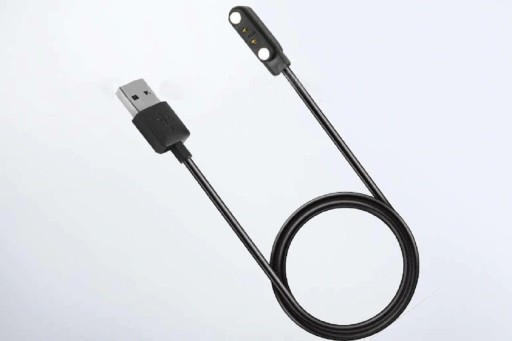 Magnetisk USB-laddningskabel för Smart Watch 2 pin 60 cm