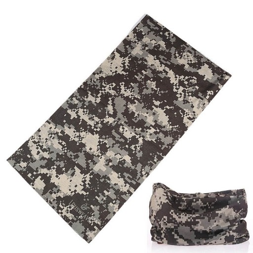 Kamouflagehalsdamask A1