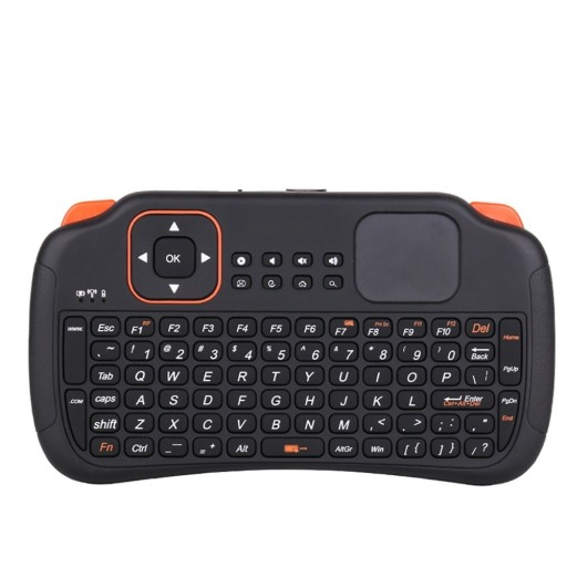 Mini trådlöst tangentbord med AirMouse och pekplatta