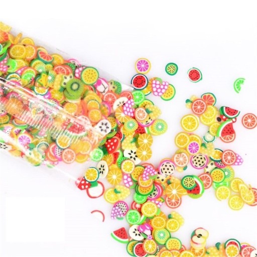 Minifrukt för slime