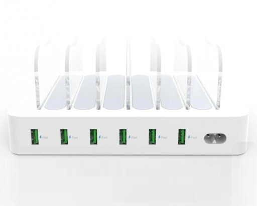 Laddstation 6 USB-portar K840