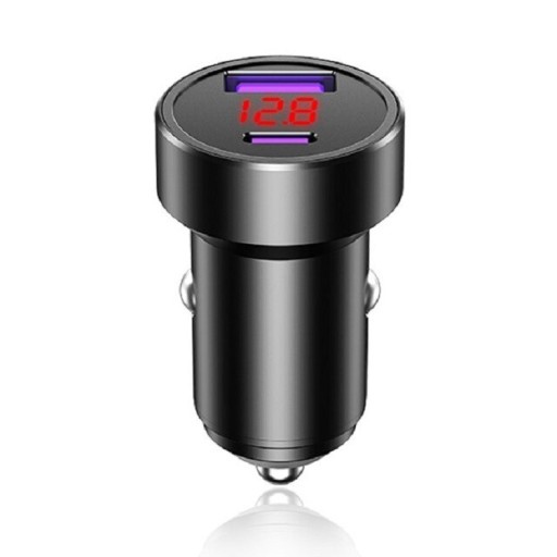 PD USB-C/USB billaddare
