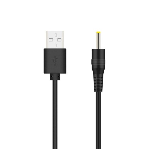 USB till DC-strömkabel 2,5 x 0,7 M/M