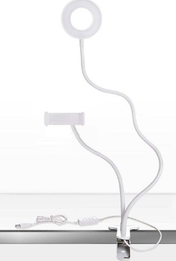 Justerbar LED fotolampa