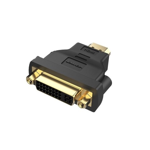 Dubbelriktad HDMI till DVI 24+5 M/F-adapter K1057