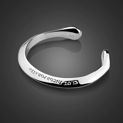 Öppet armband för par