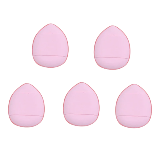 5er Set kleine Make-up-Schwämme 3 x 4 cm Luftpolster Puder und Creme Make-up Concealer BB-Creme Kosmetikapplikator Gesicht