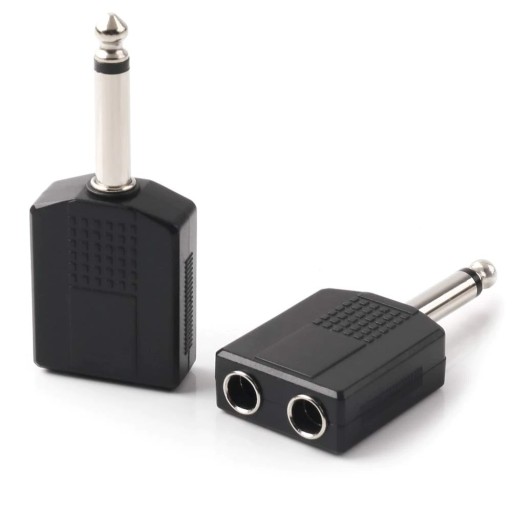 6,35 mm jack splitter 5 st