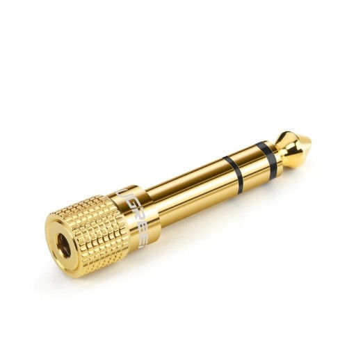 6,35 mm til 3,5 mm jack-adapter