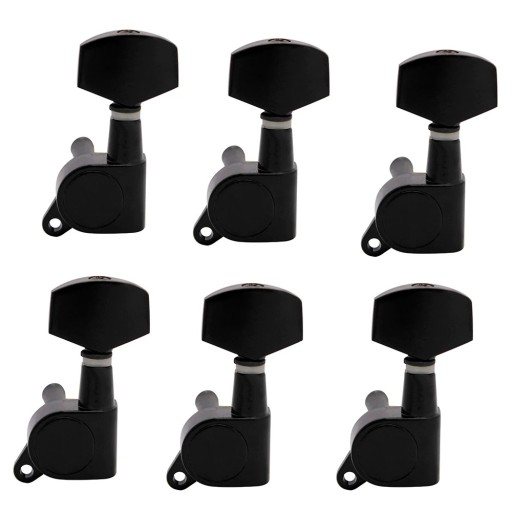 6 pcs Y-14 Tuning Machines Semi-Closed Tuning Pegs for Guitar Strings Metal Heads with 1:15 Gear Ratio Accurate Tuning and Stable Performance for Guitar