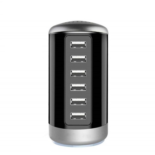 6-poorts 30W laadstation