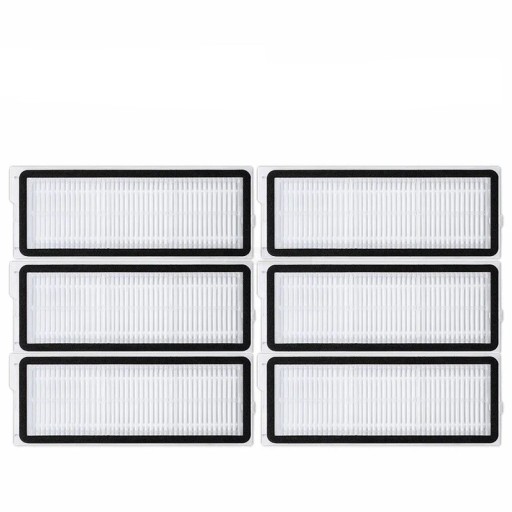 6 τμχ ανταλλακτικών φίλτρων HEPA 110 x 42 mm για ρομποτική σκούπα Φίλτρο σκόνης λεπτών σωματιδίων Ανταλλακτικά αξεσουάρ για καθαρό αέρα