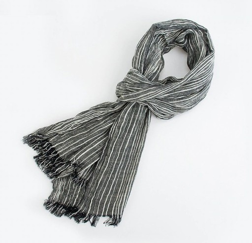 Randig scarf för män J3057