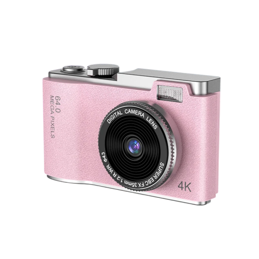 64 Mpx 4K Digitalkamera mit 2,4&quot; Display 8 Stunden Aufnahmezeit 800mAh Akku Kompakte Größe 12 x 6 x 4 cm Video und Fotos