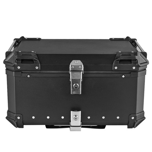 65L-es vízálló ABS motorkerékpár doboz 34 × 59 × 42 cm gyorskioldós hátsó doboz motorhoz kulcsokkal