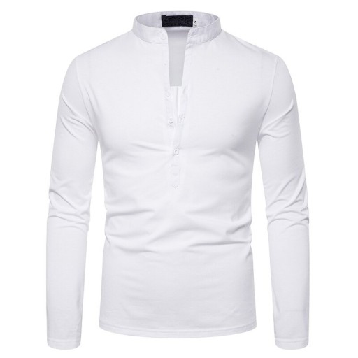 Långärmad T-shirt herr T2222
