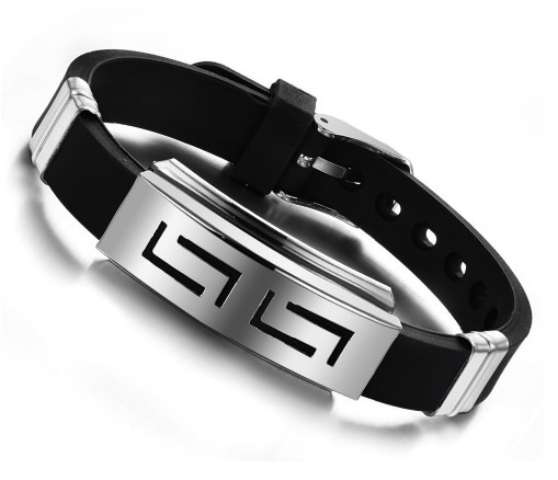 Armband i kirurgiskt stål för män