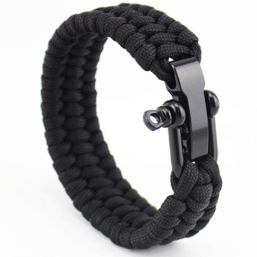 Flätat armband för män H433