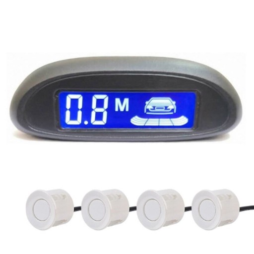 Parkeringssensorer med LED-display