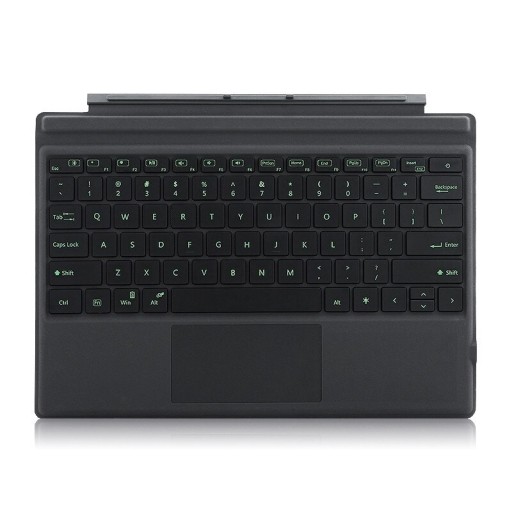 Bakgrundsbelyst tangentbord för Microsoft Surface Pro