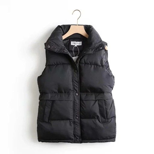 Quiltad damväst P1329