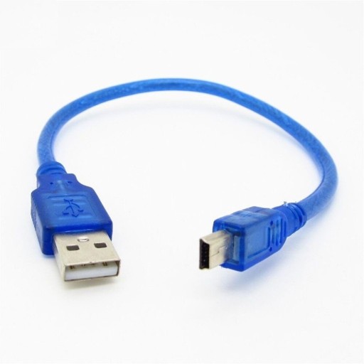 USB till Mini USB-B M/M anslutningskabel 30 cm