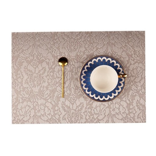 Bordstablett med rosornament 4 st