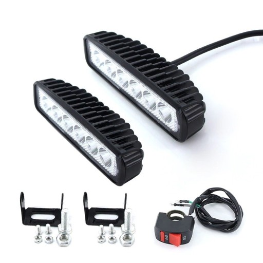 Extra LED-ljus för motorcykel B657