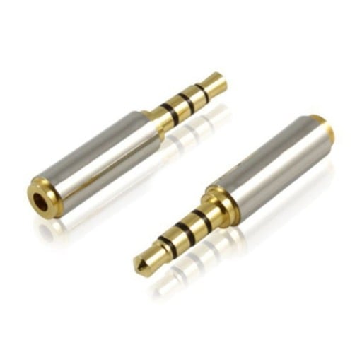 3,5 mm jack till 2,5 mm jack adapter J53