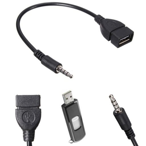 3,5 mm jack till USB-adapter