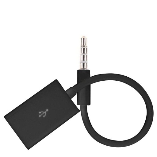 AUX 3,5 mm-uttag till USB-adapter K128