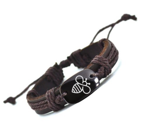Handgjort armband Lovely BEE