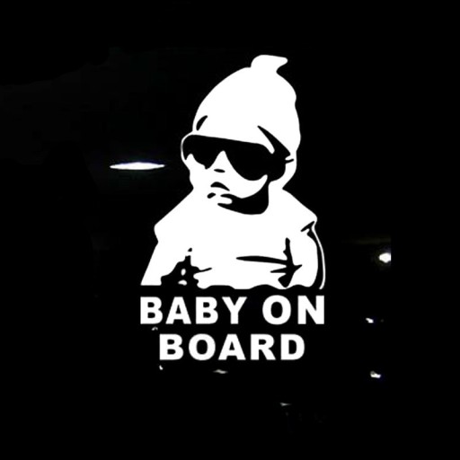 Baby ombord bildekal N1