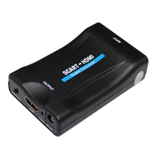 Scart-omvandlaradapter till HDMI för ljud och video