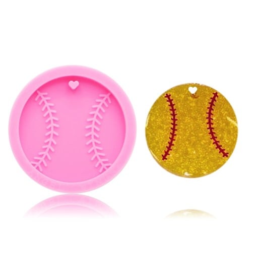 Baseballform av silikon